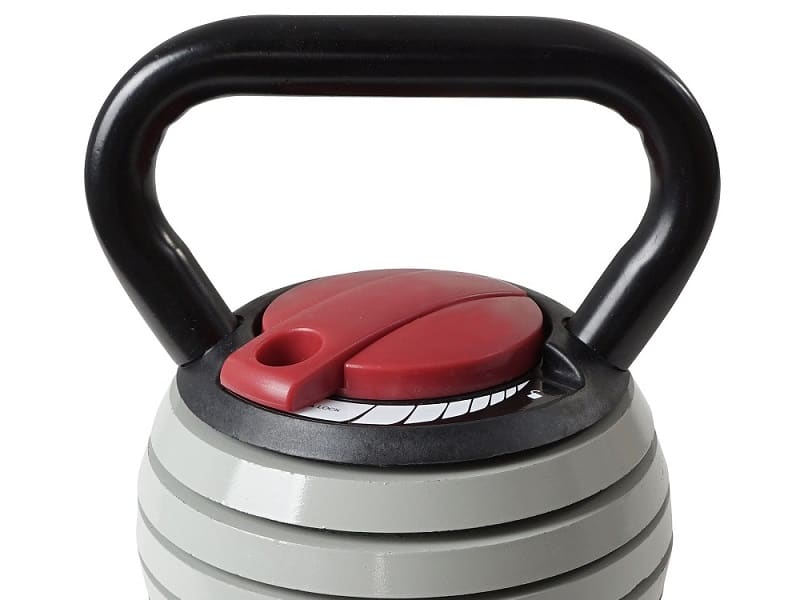 An adjustable kettlebell